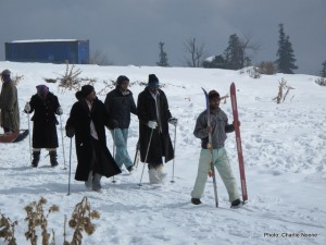 Kashmiri skiers.