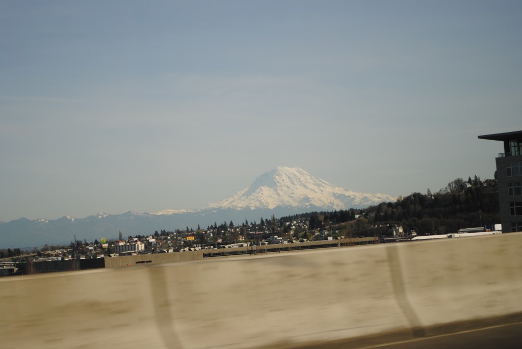 Mt. Rainier, as seen from Tacoma.